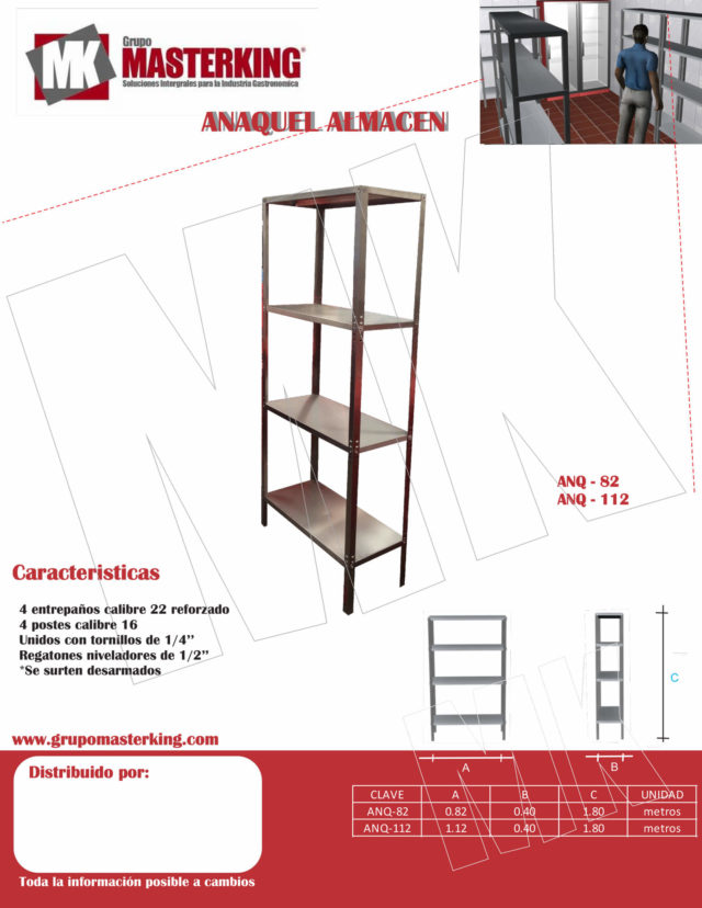 Anaquel-almacen